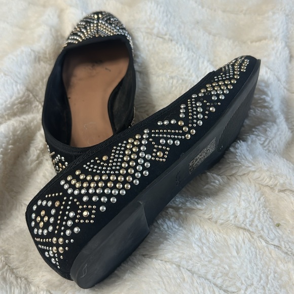ALDO Ballet Flats with Silver and Gold studs - Picture 5 of 5